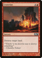 Craterizar / Craterize - Magic: The Gathering - MoxLand